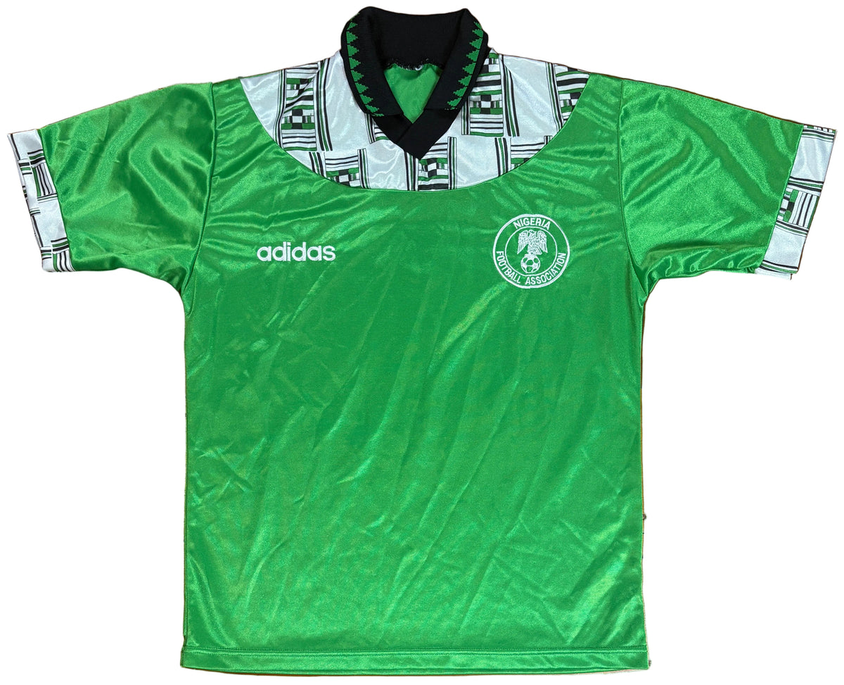 Nigeria 1994 Home Adidas Football Shirt Small