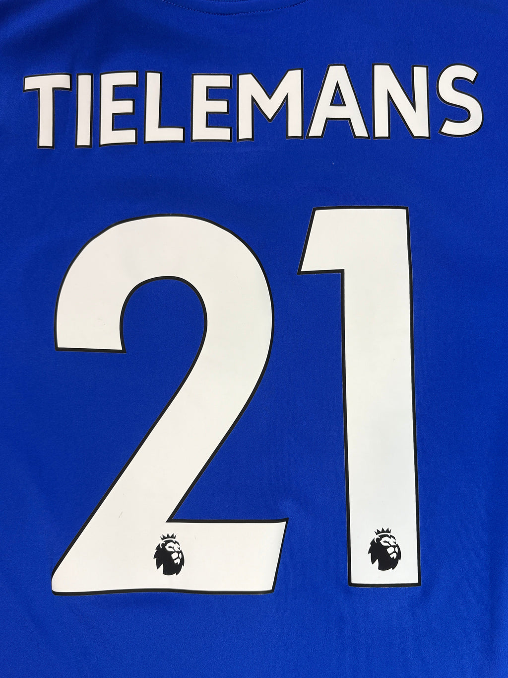 Leicester 2018/19 Home Adidas Football Shirt Extra Large Tielemans 21