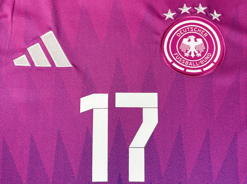 Germany 2024 Away Adidas Football Shirt Small Wirtz 17