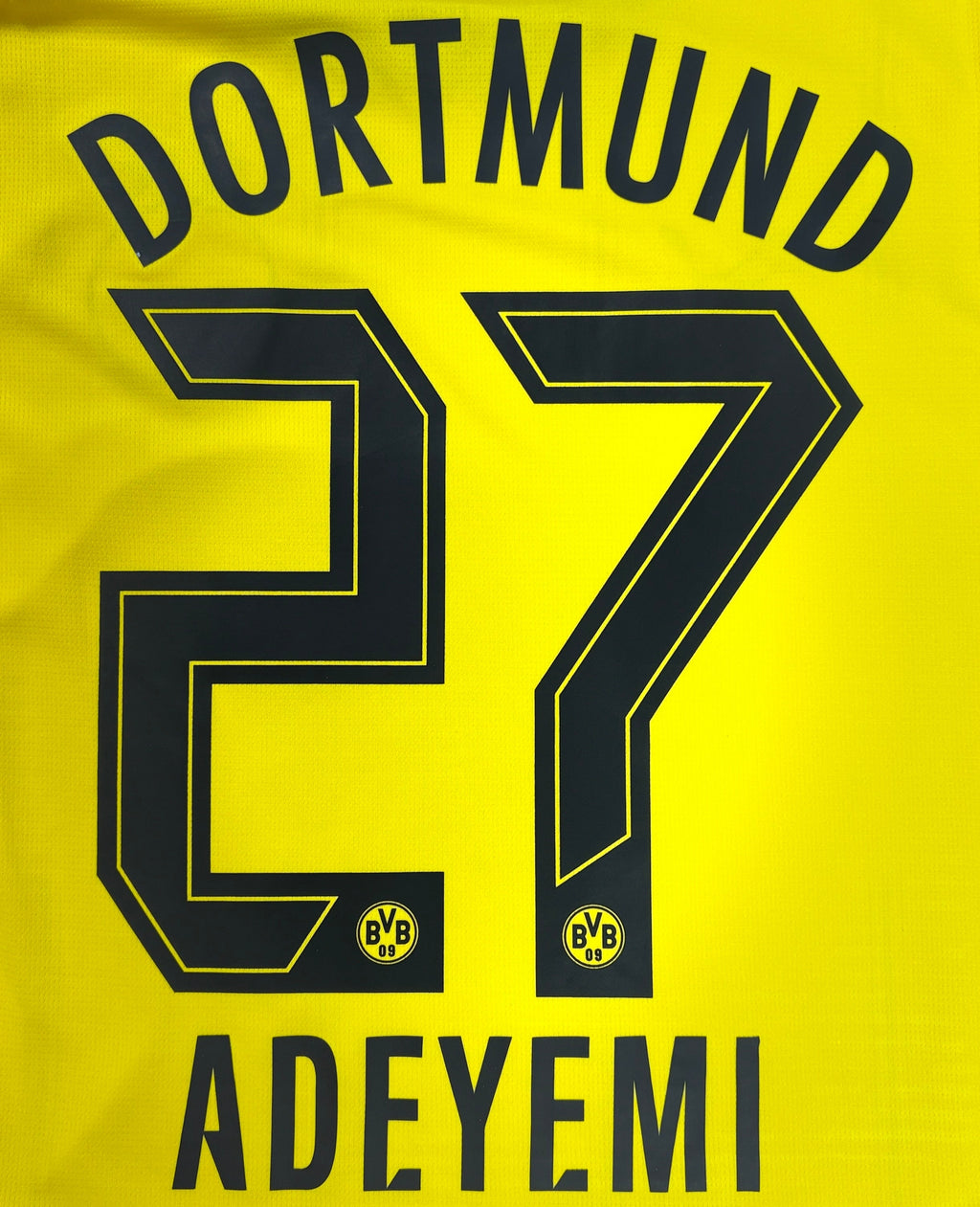 Dortmund 2024/25 Home Puma Football Shirt Medium Adeyemi 27