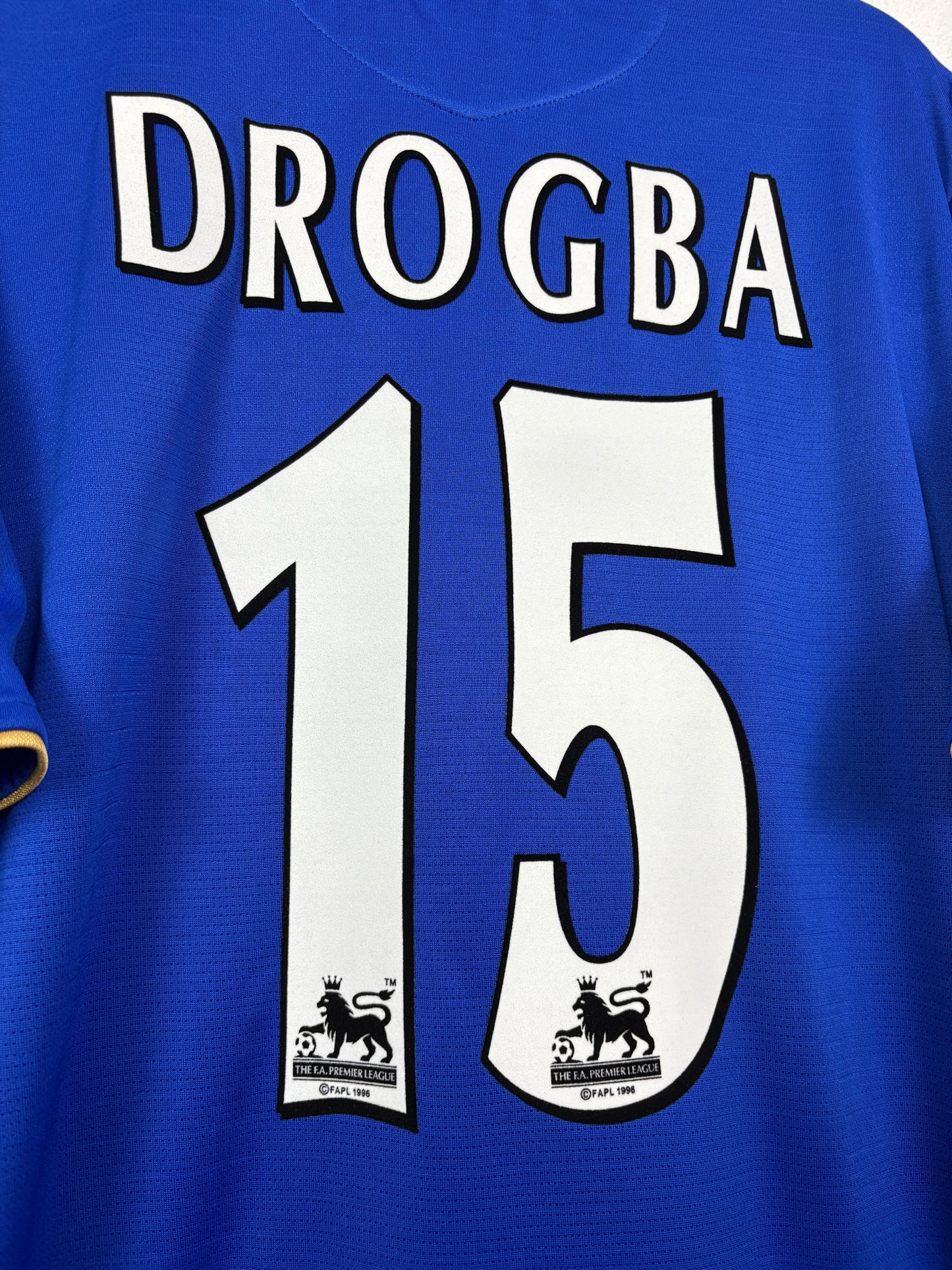 Chelsea 2005/06 Home Umbro Football Shirt XL Drogba 15