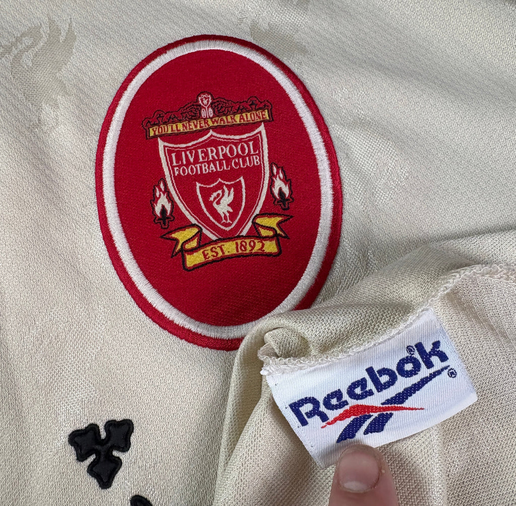 Liverpool 1996/97 Away Reebok Football Shirt Large