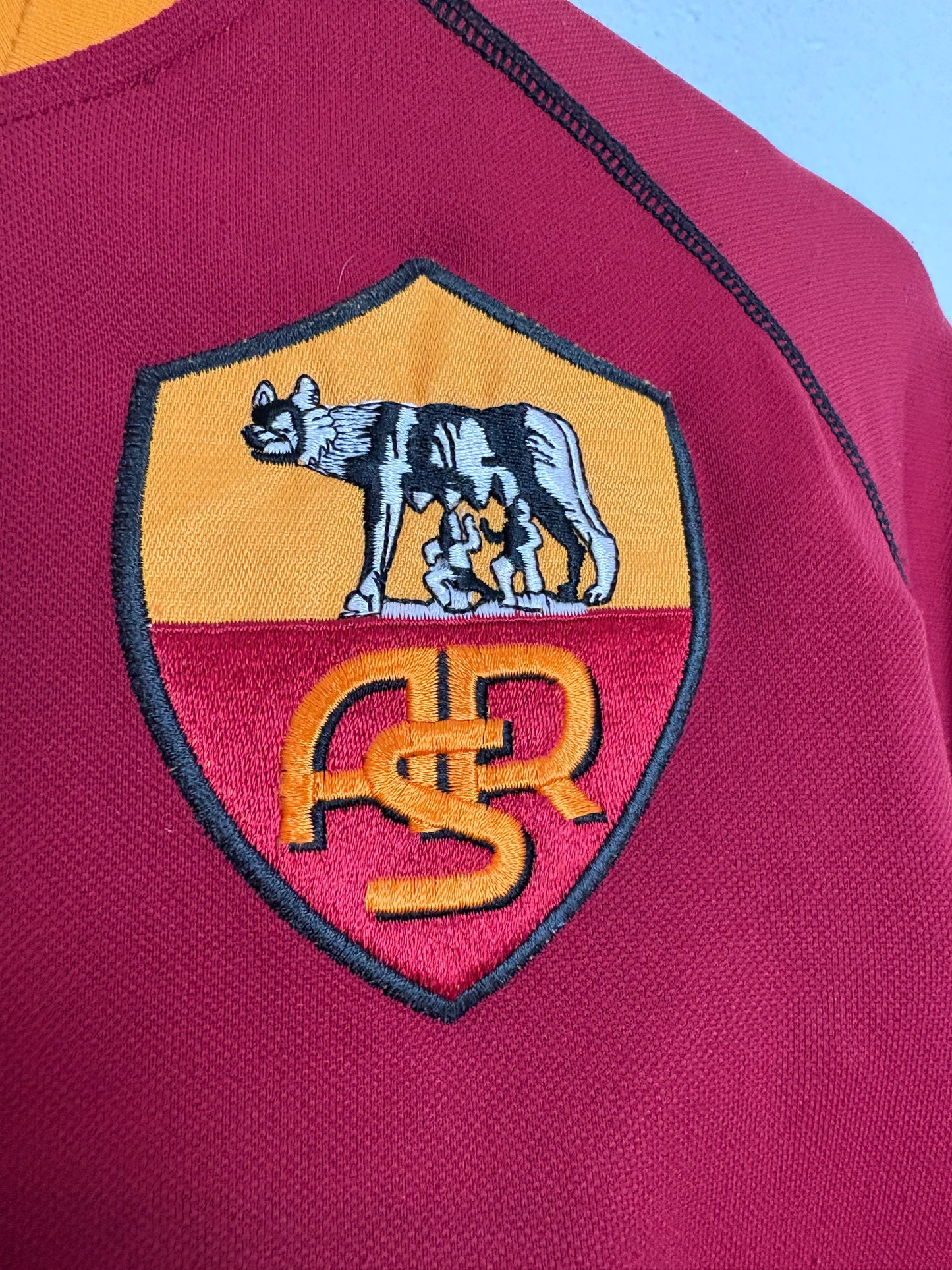 As Roma 2002/03 Home L (Fits M) Totti 10