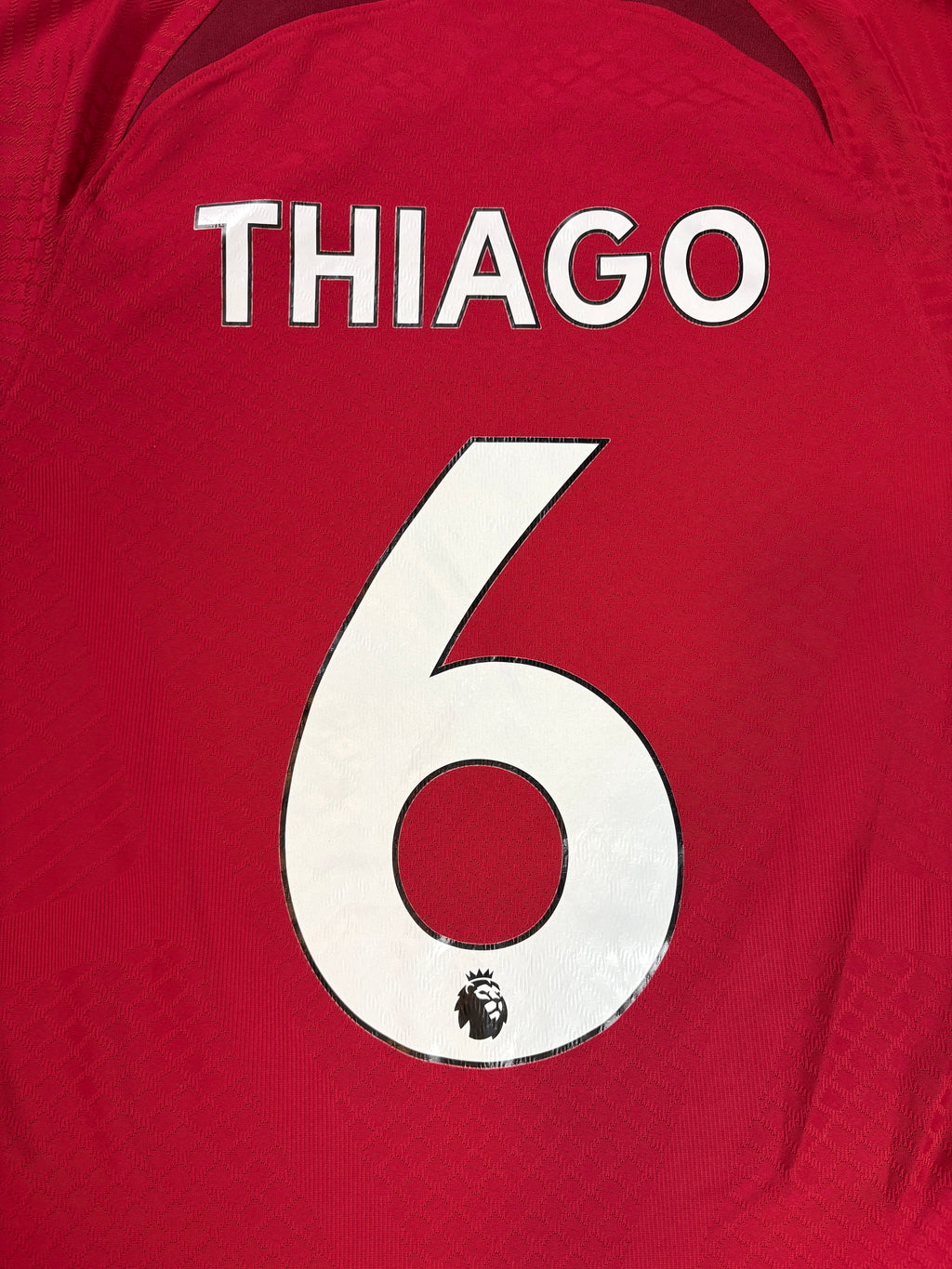 Liverpool 2022/23 Home Nike Football Shirt Small Thiago 6