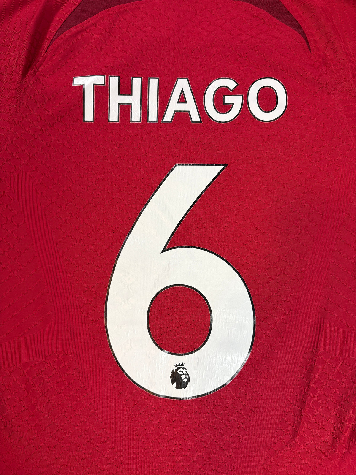 Liverpool 2022/23 Home Nike Football Shirt Small Thiago 6