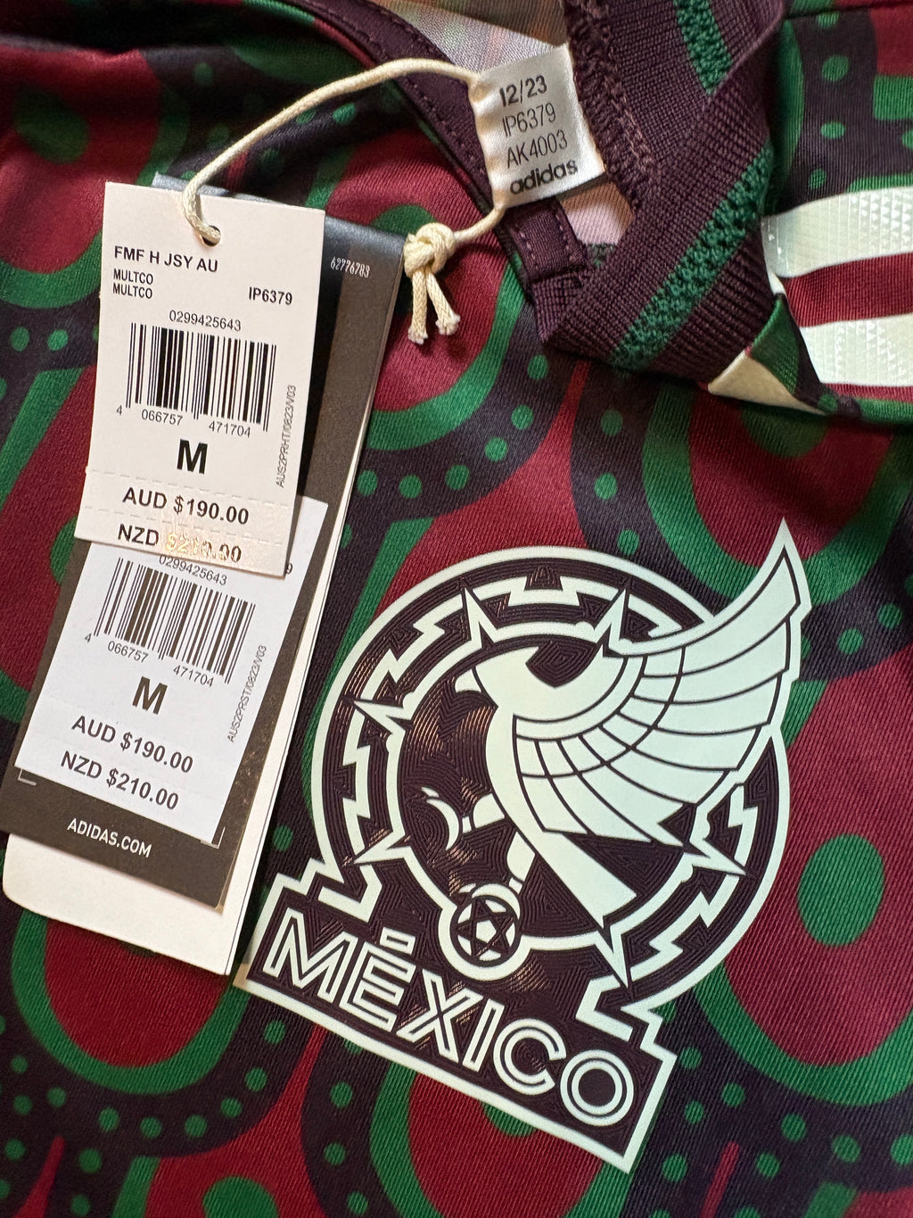 Mexico 2024 Home Adidas Football Shirt Medium