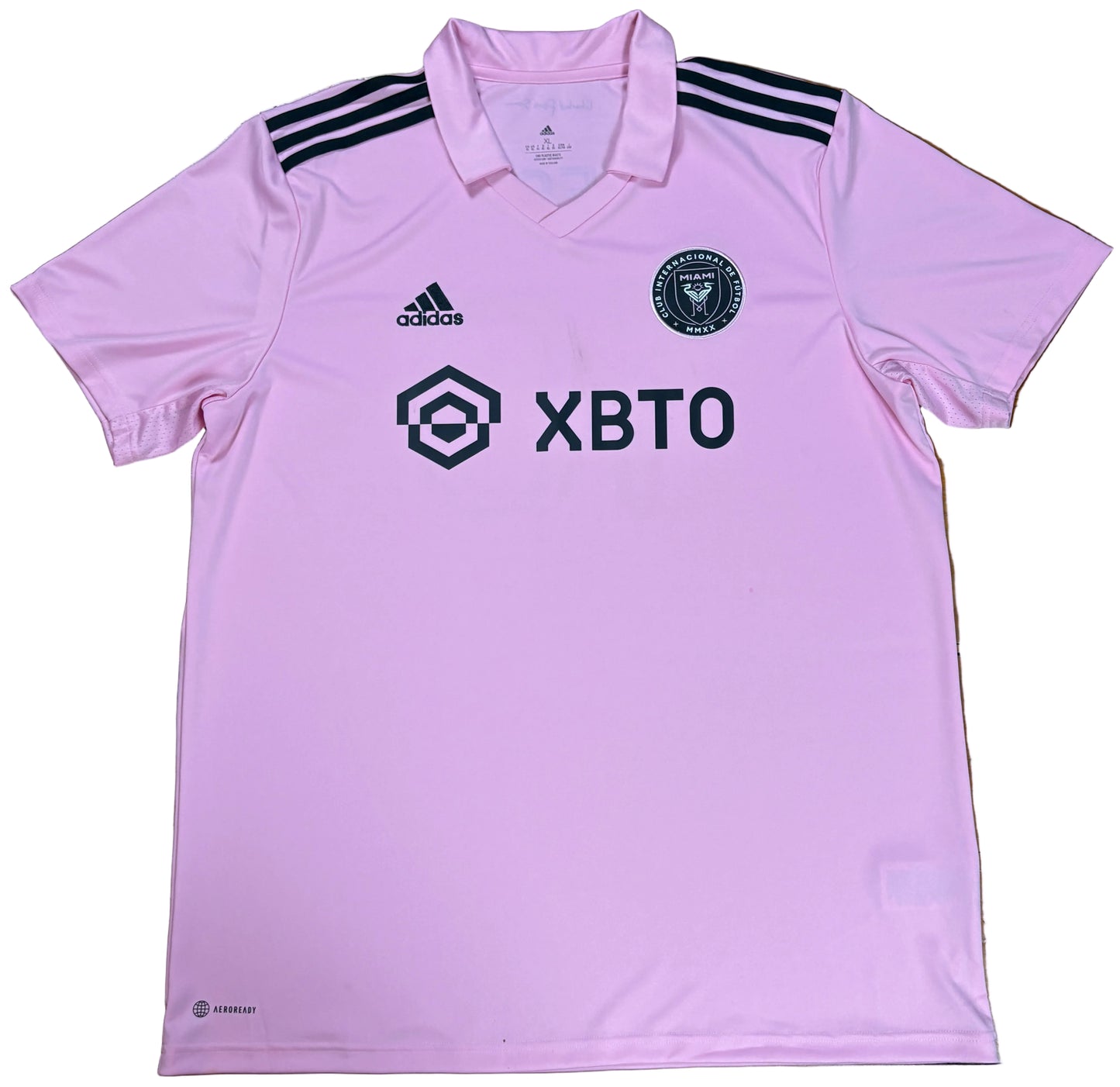 Inter Miami 2023 Home Adidas Football Shirt Extra Large Messi 10