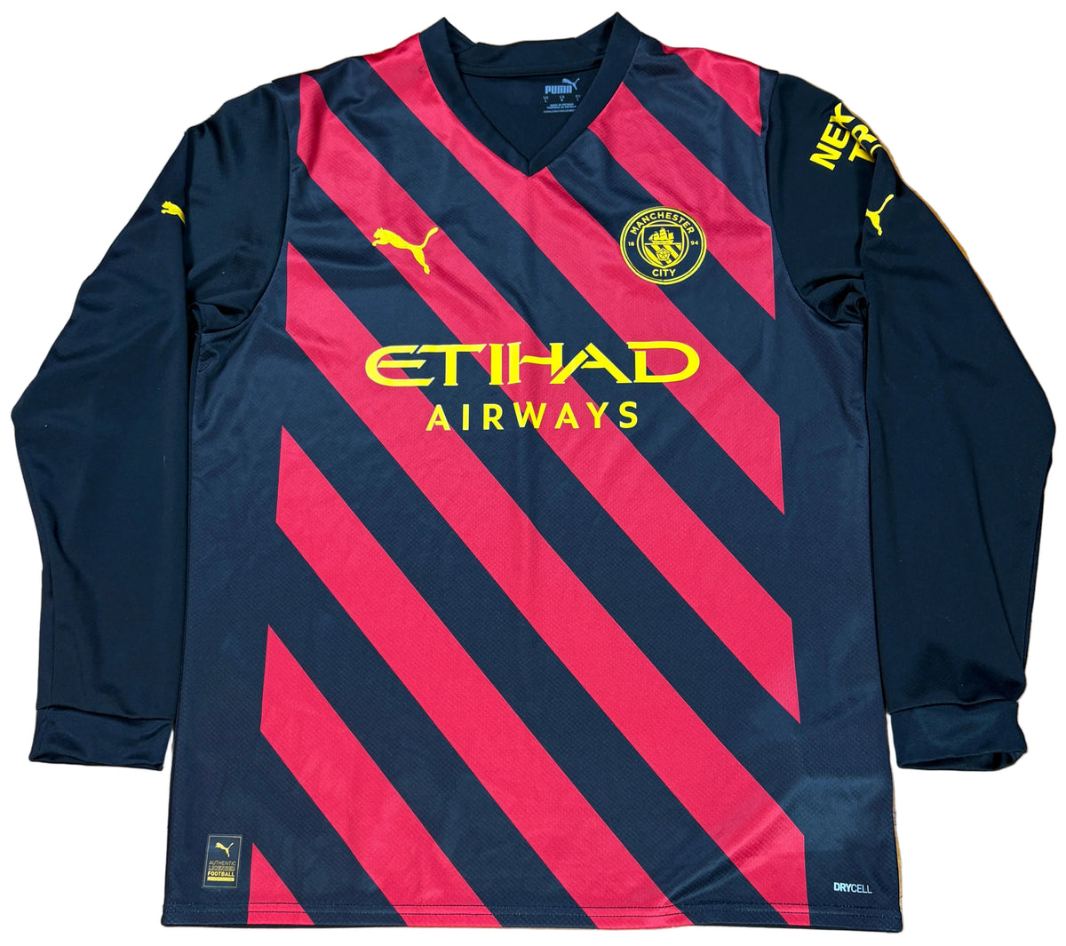Manchester City 2023/24 Away Puma Football Shirt Large