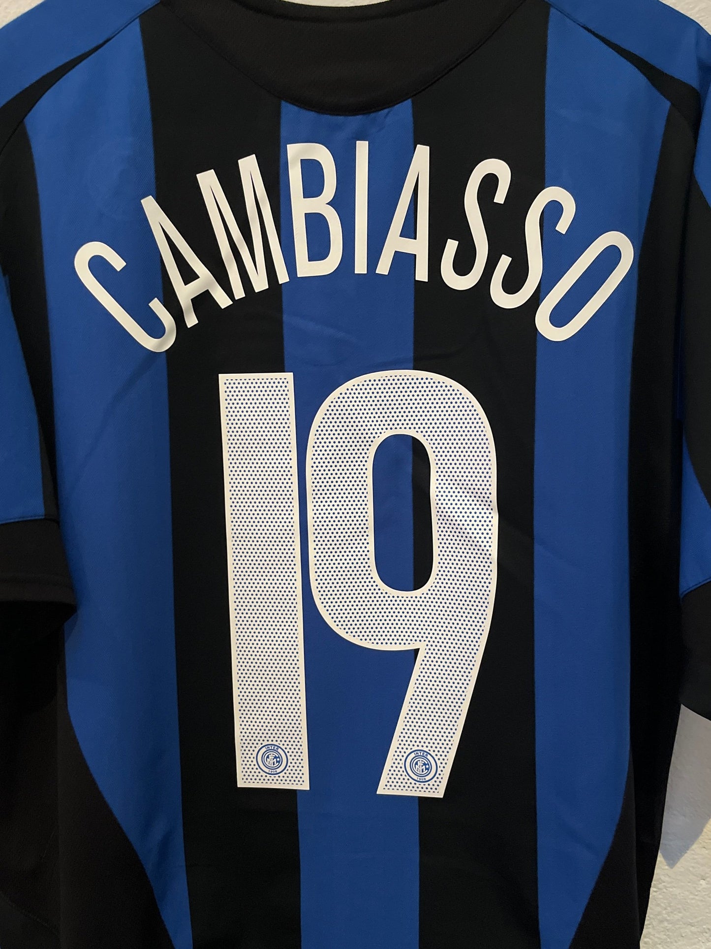 Inter Milan 2005/06 Home Medium Cambiasso 19