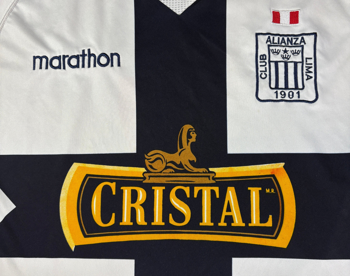 Allianz Lima 2010 Home Marathon Football Shirt Medium 7