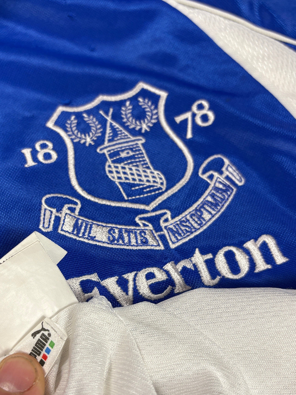 Everton 2000/01 Home Puma Football Shirt Medium