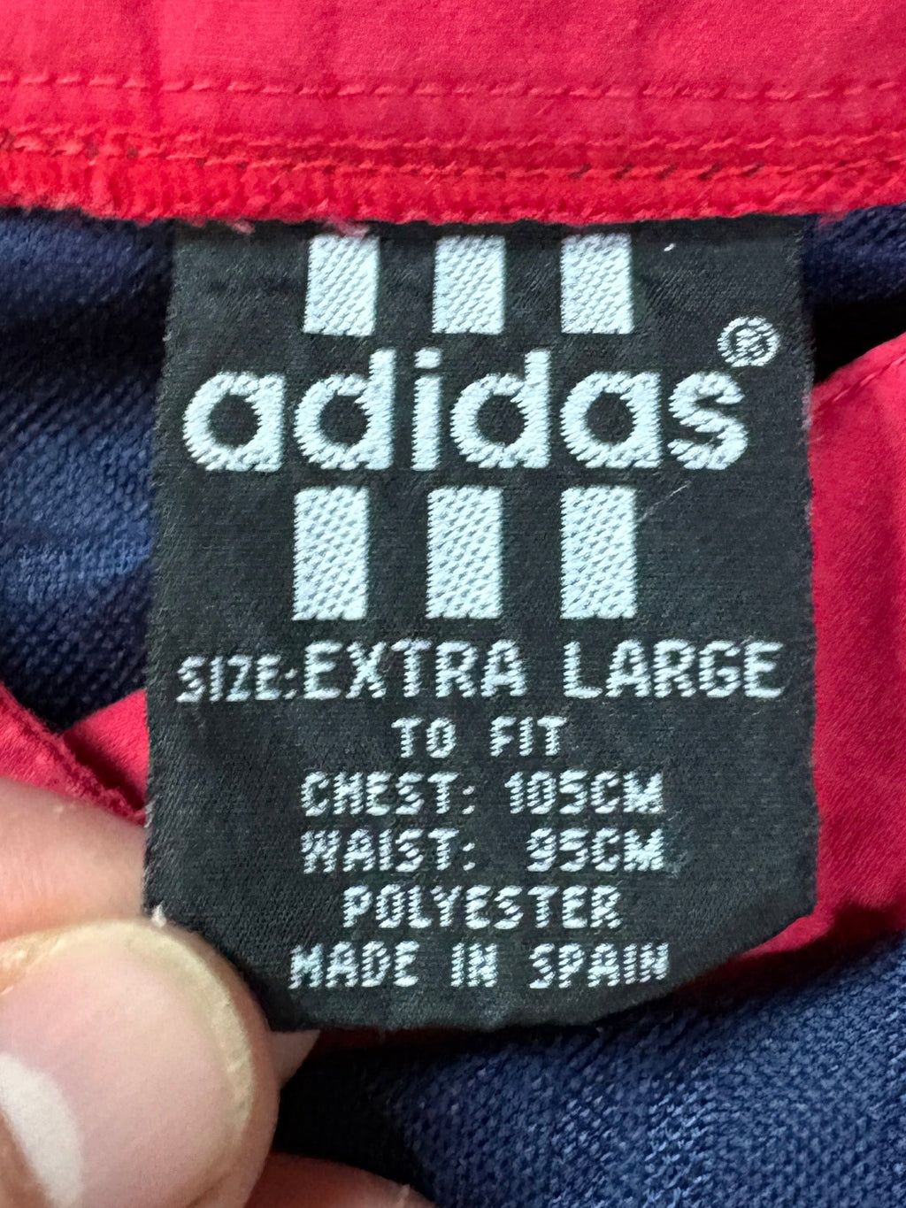 Spain 1996 Away Adidas Football Shirt Extra Large