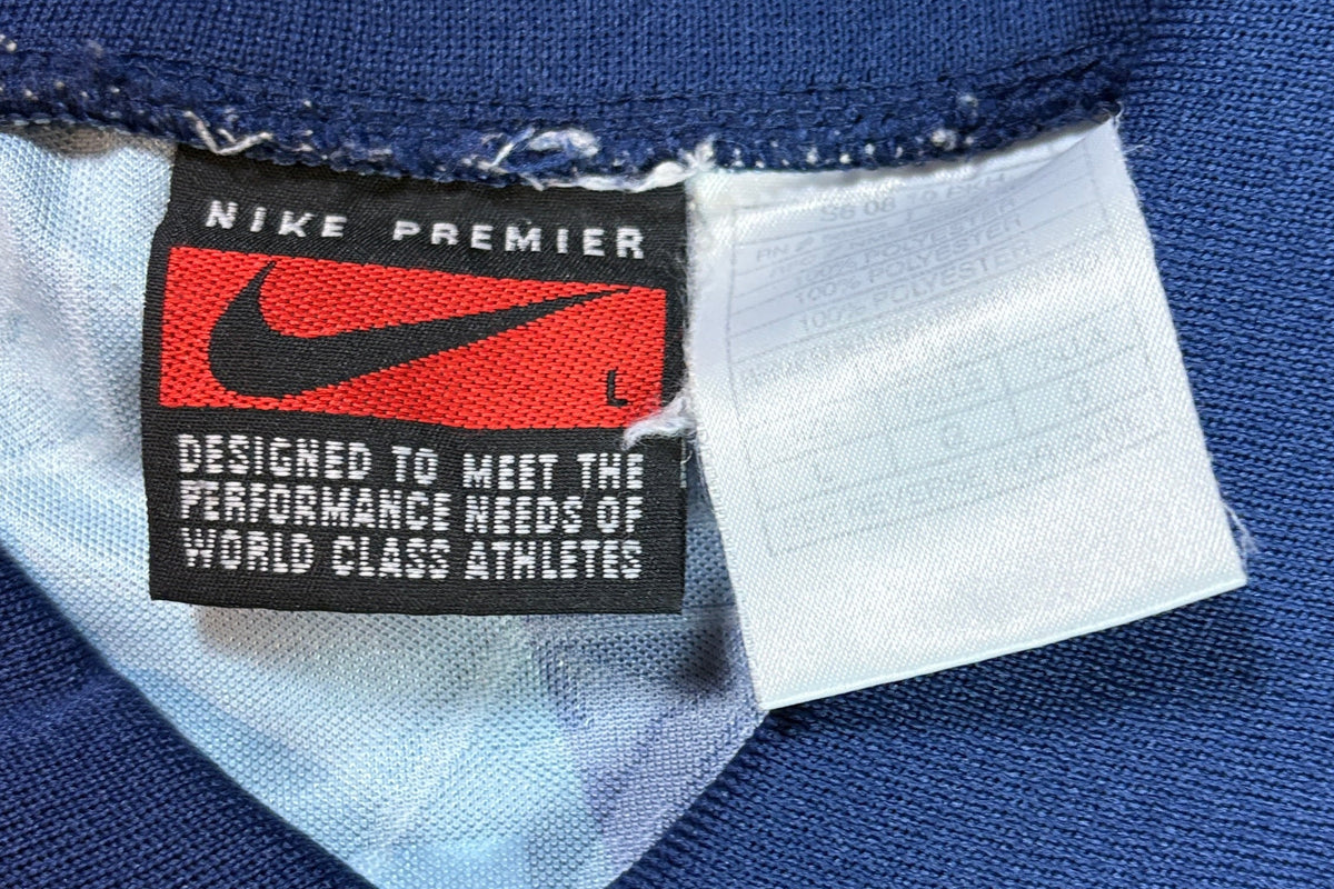 Arsenal 1995/96 Away Nike Football Shirt Extra Large Bergkamp 10