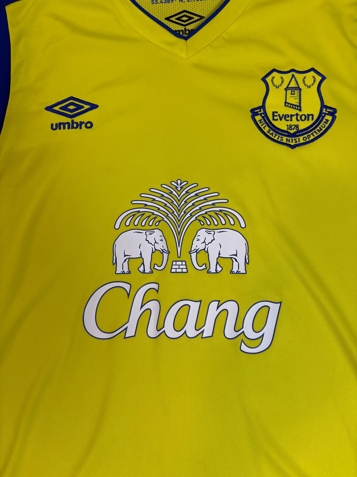 Everton 2016/17 Third Umbro Football Shirt Medium Lukaku 10