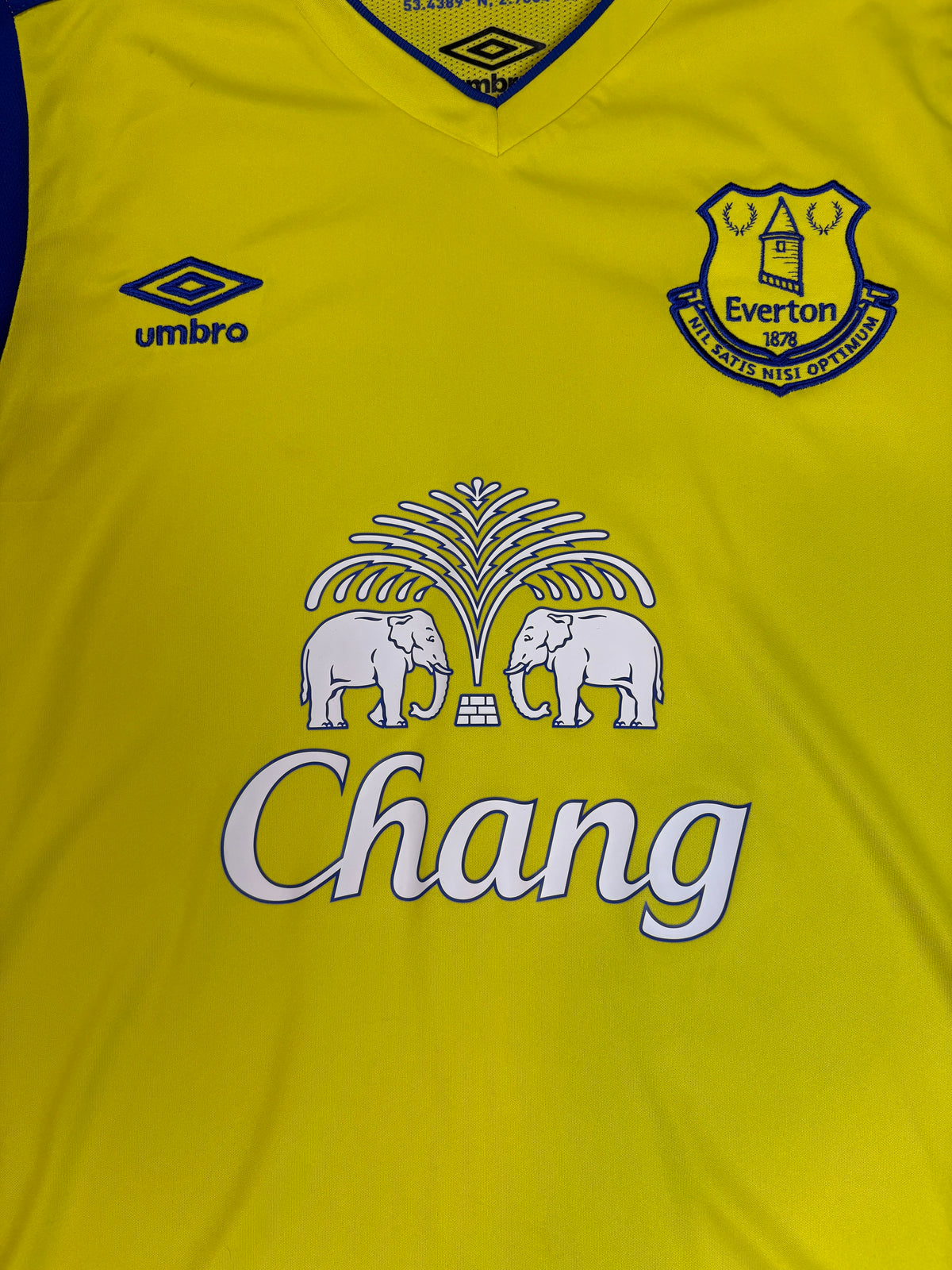 Everton 2016/17 Third Umbro Football Shirt Medium Lukaku 10