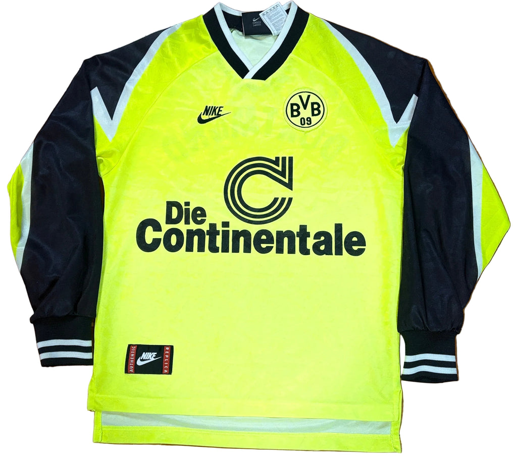 Dortmund 1995/96 Home Nike Football Shirt Extra Small