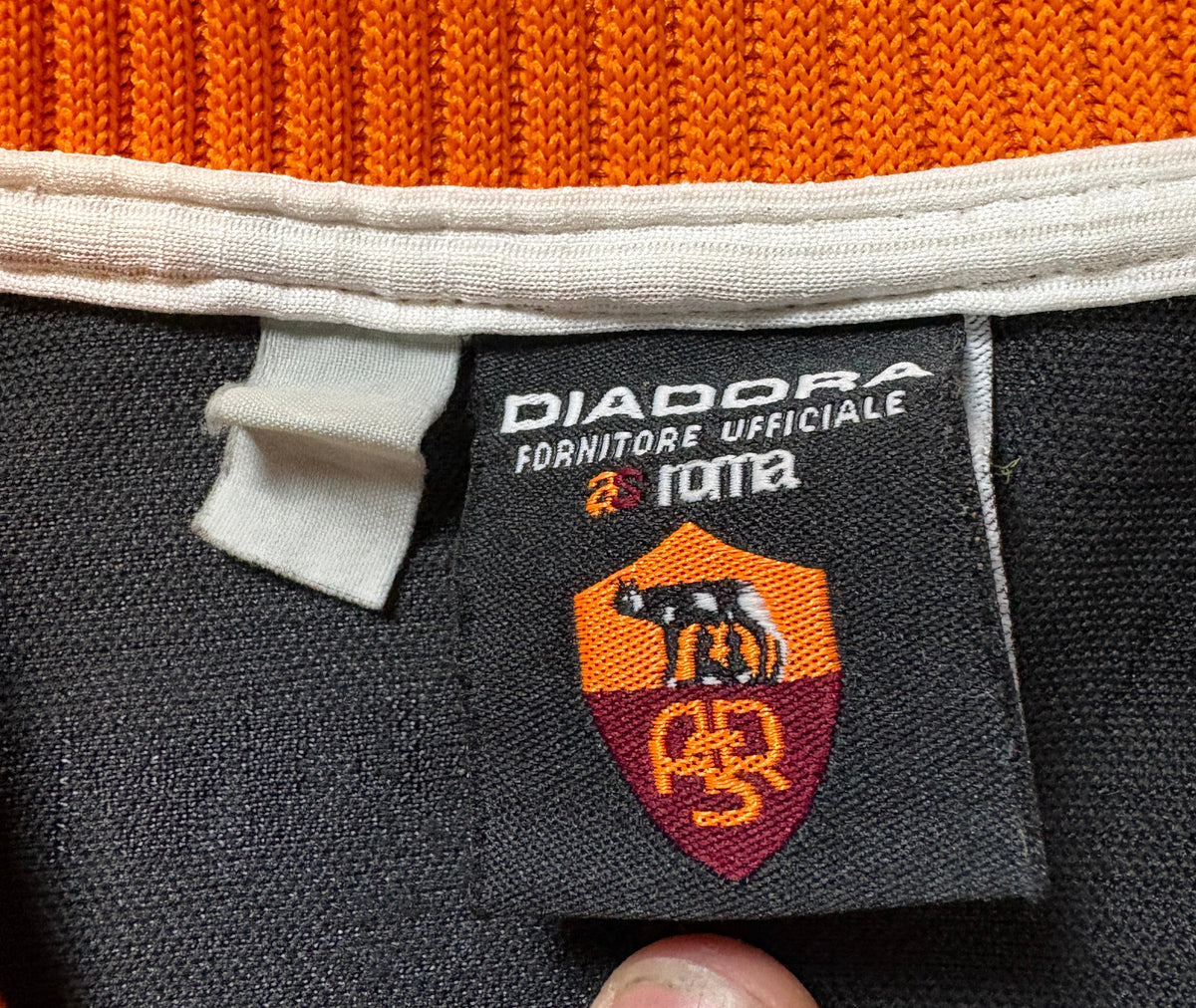 As Roma 1999/00 Third Diadora Football Shirt Extra Large