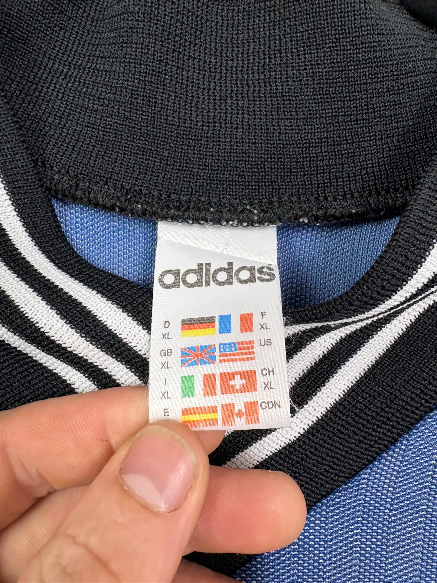 Newcastle United 1996/97 Away Adidas Football Shirt XL Shearer 9