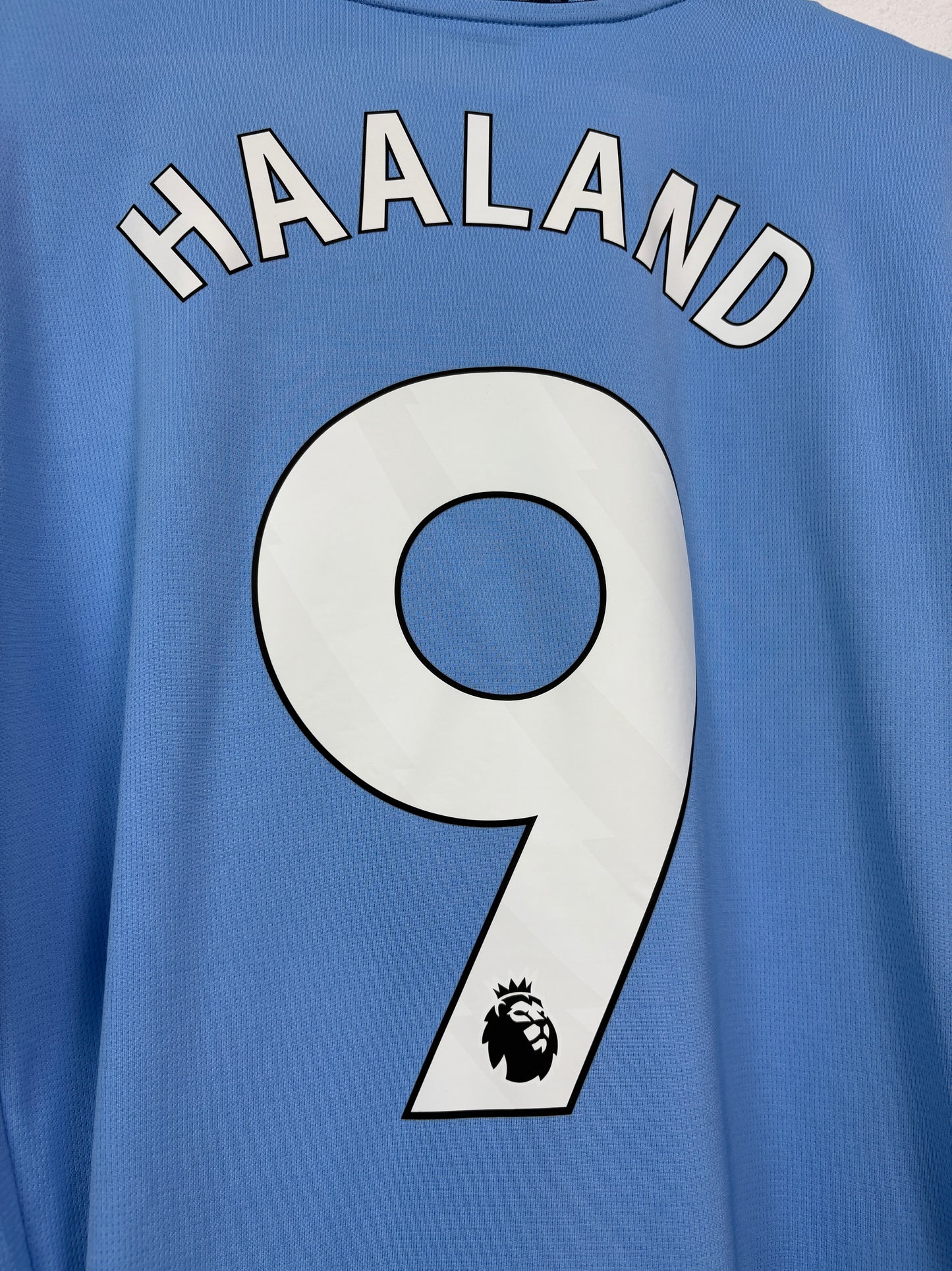 Manchester City 2024/25 Home Puma Football Shirt L (Long Sleeve) Haaland 9