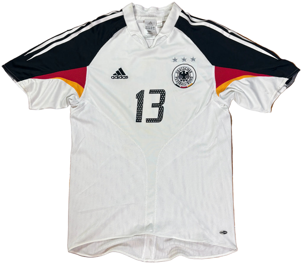 Germany 2003/05 Away Adidas Football Shirt Medium Ballack 13