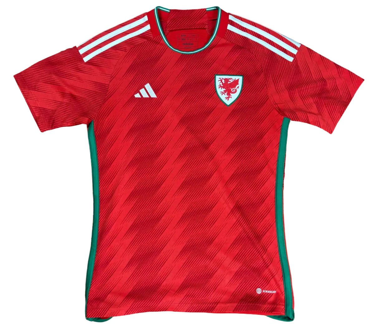 Wales 2022 Home Adidas Football Shirt Small