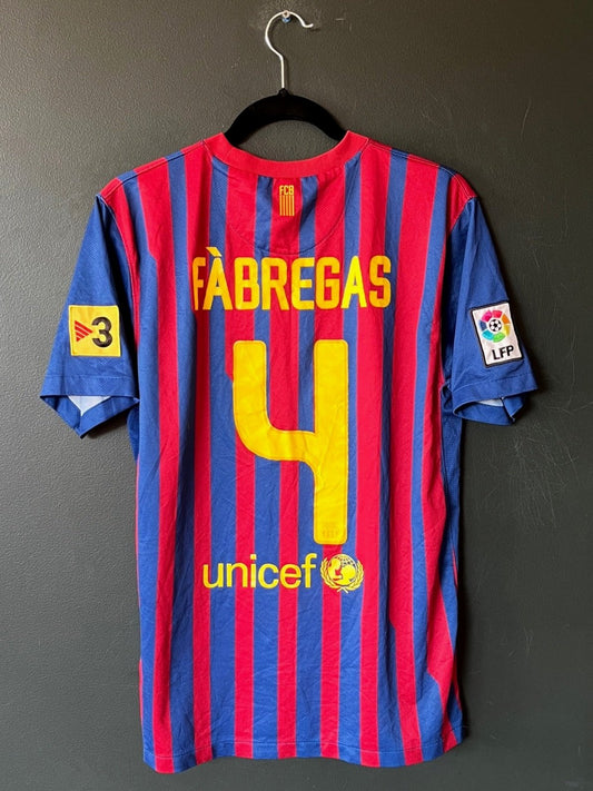 Barcelona 2011/12 Home Medium Fabregas 4