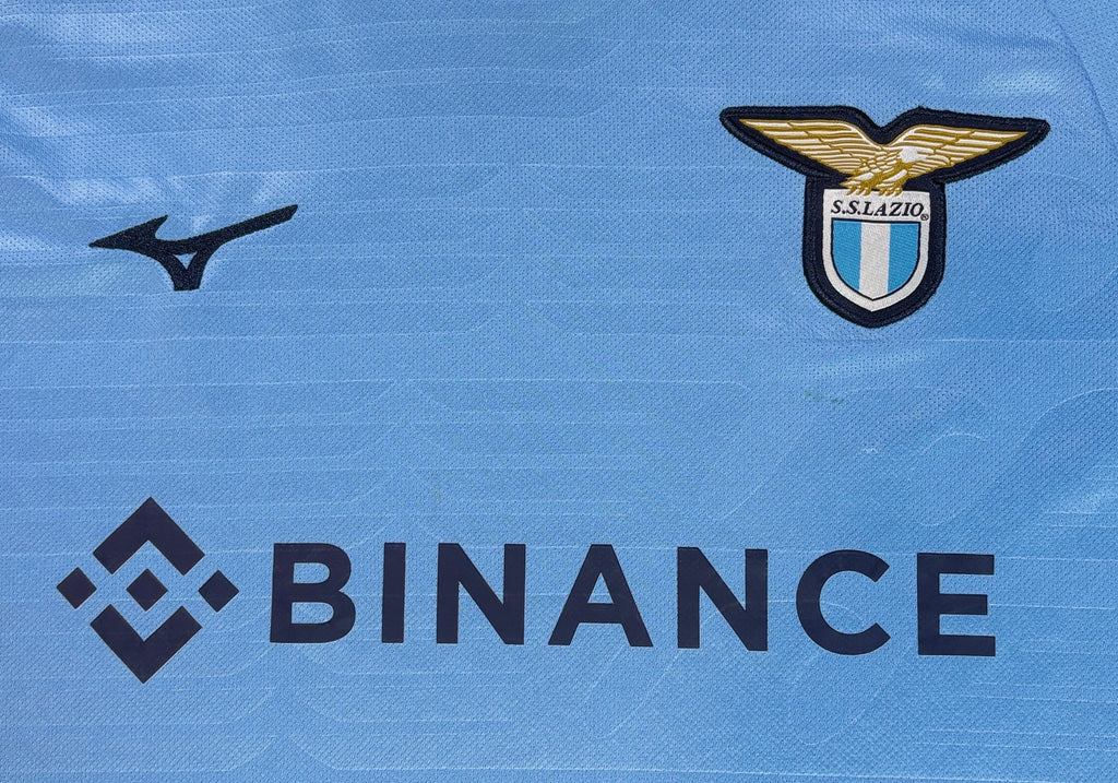 Lazio 2022/23 Home Mizuno Football Shirt Small