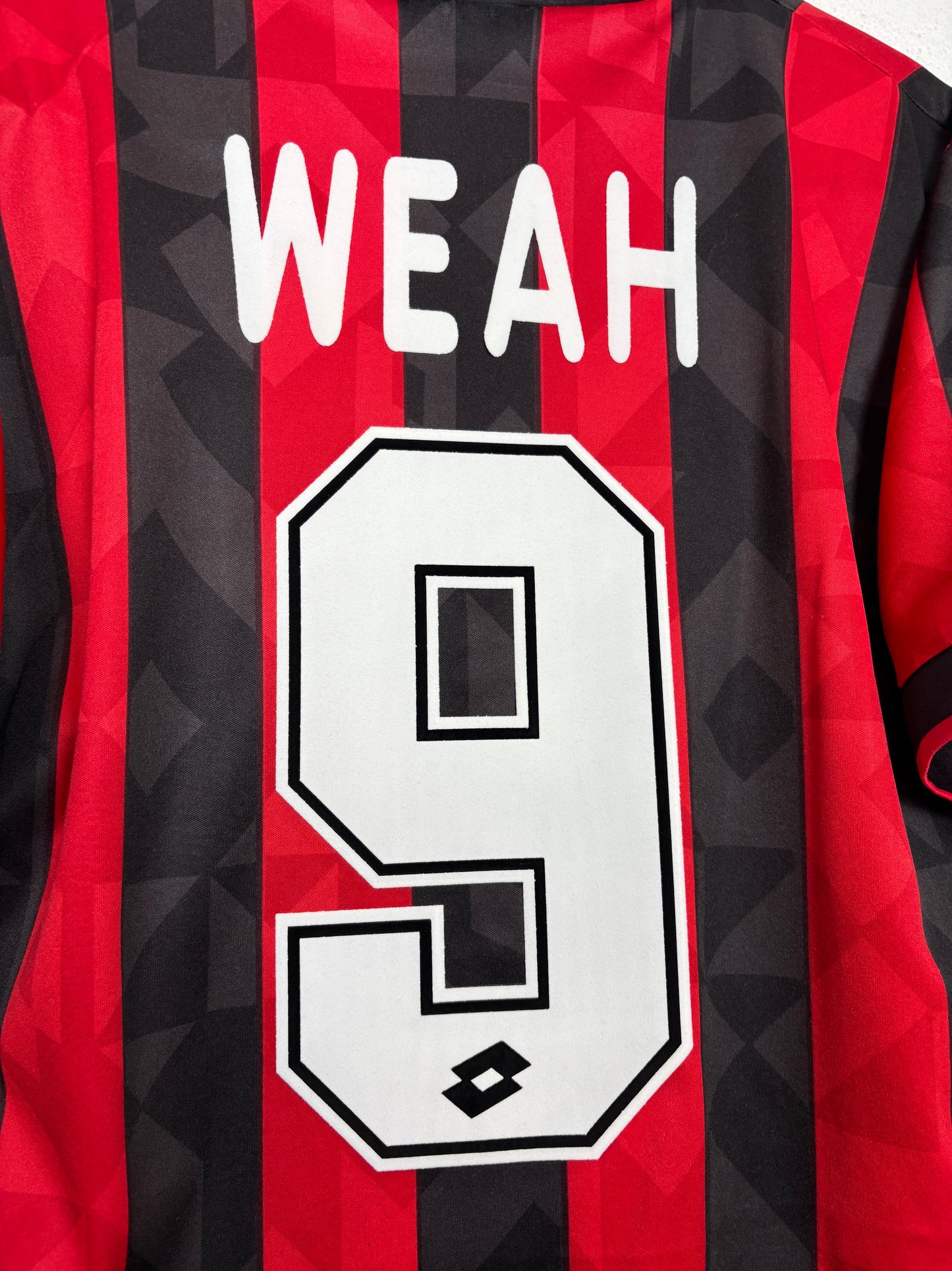 Ac Milan 1996/97 Home L Weah 9