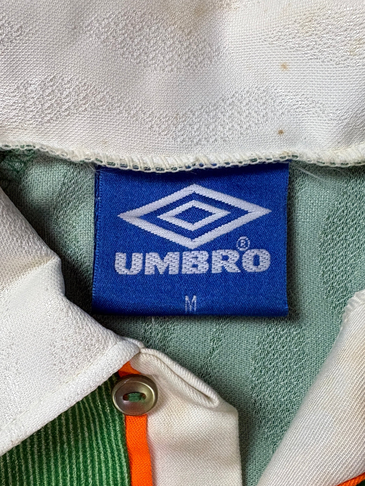 Ireland 1994/95 Home Umbro Football Shirt Medium
