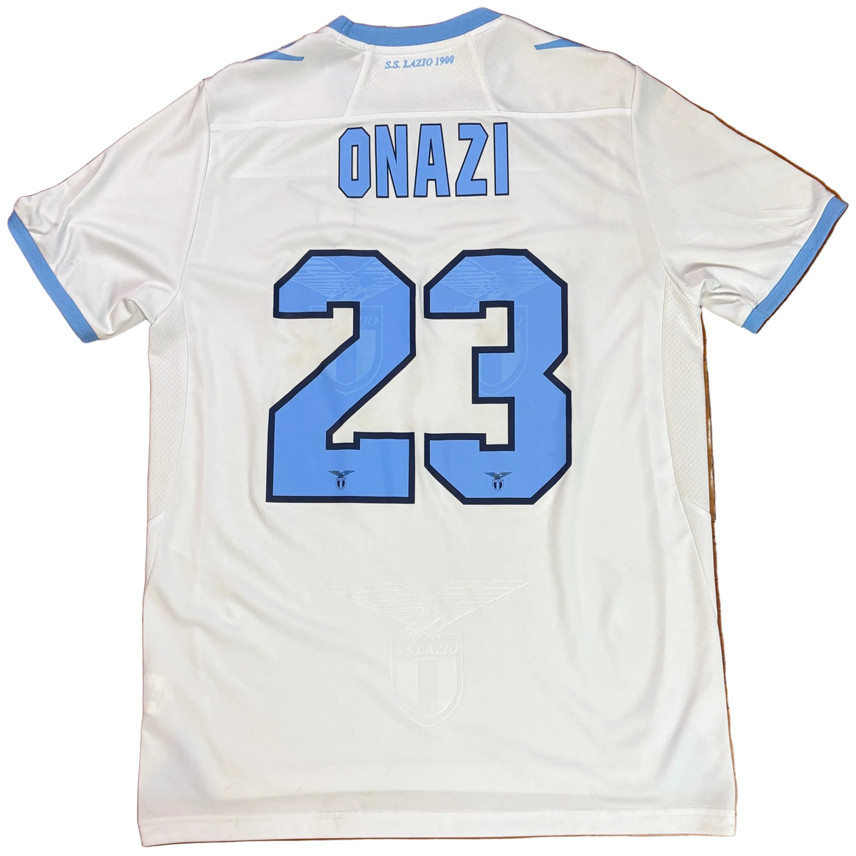 Lazio 2012/13 Third Macron Football Shirt Large Onazi 23