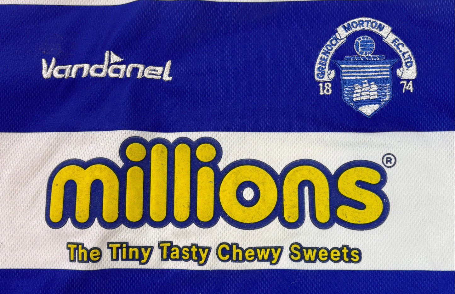 Greenock Morton 2004/05 Home Football Shirt Large