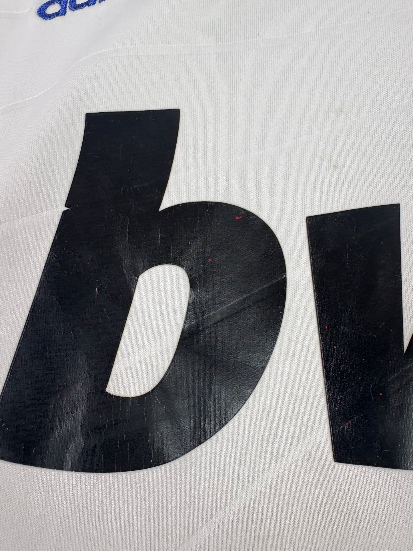 Real Madrid 2010/11 Home Adidas Football Shirt L Pepe 3