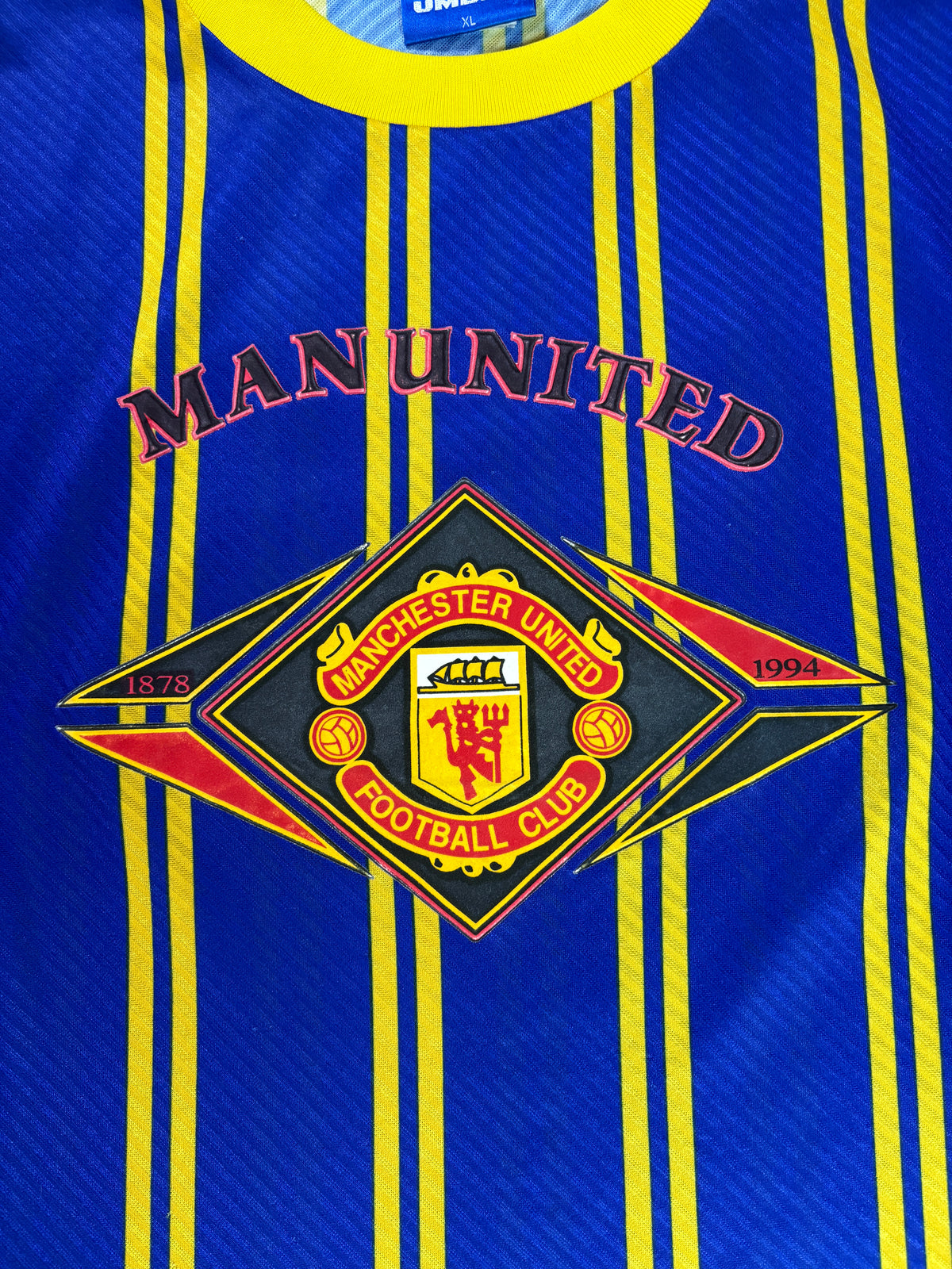 Manchester United 1994/95 Training Umbro Football Shirt Extra Large