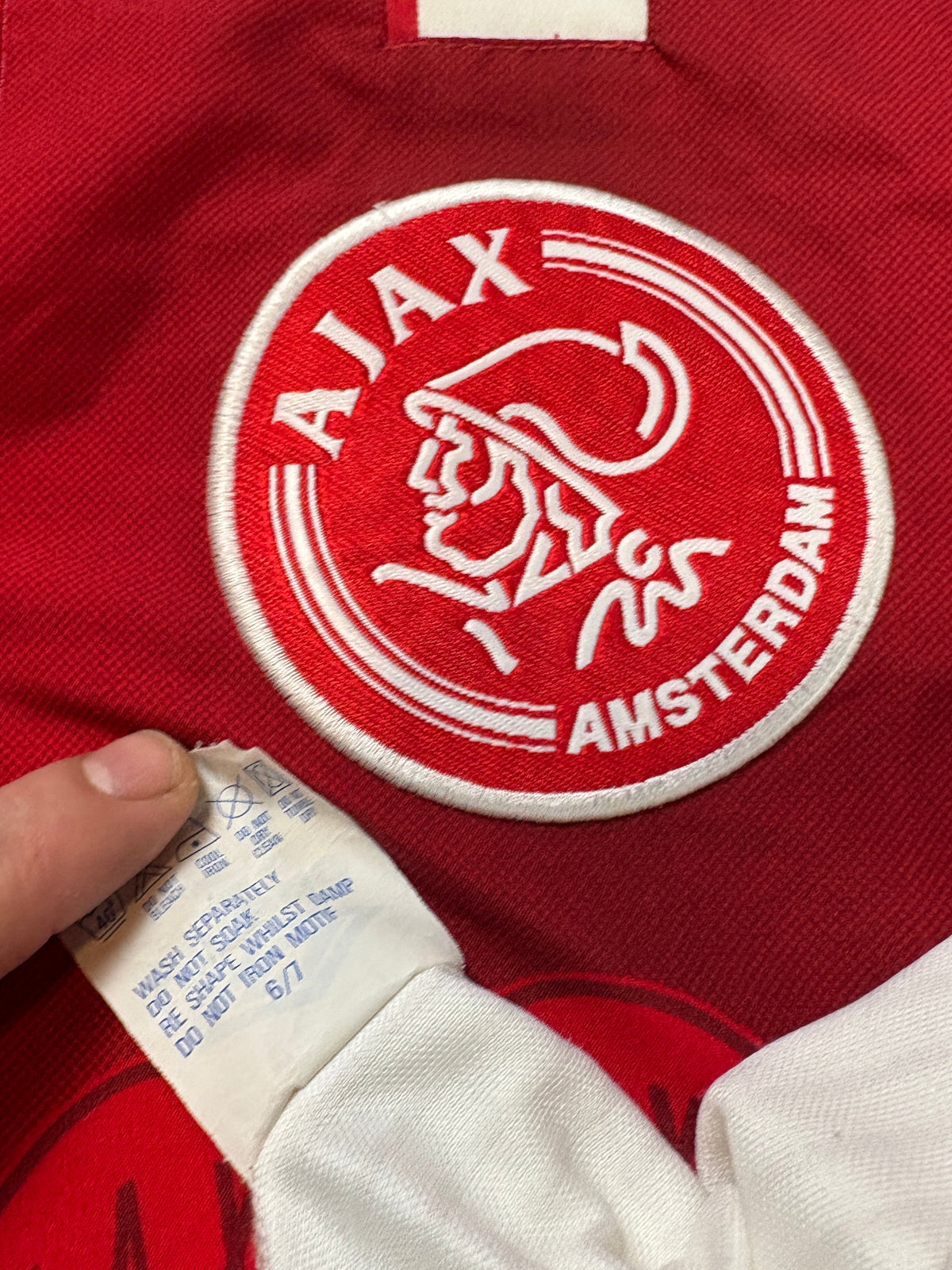 Ajax 1997/98 Home Umbro Football Shirt Extra Large