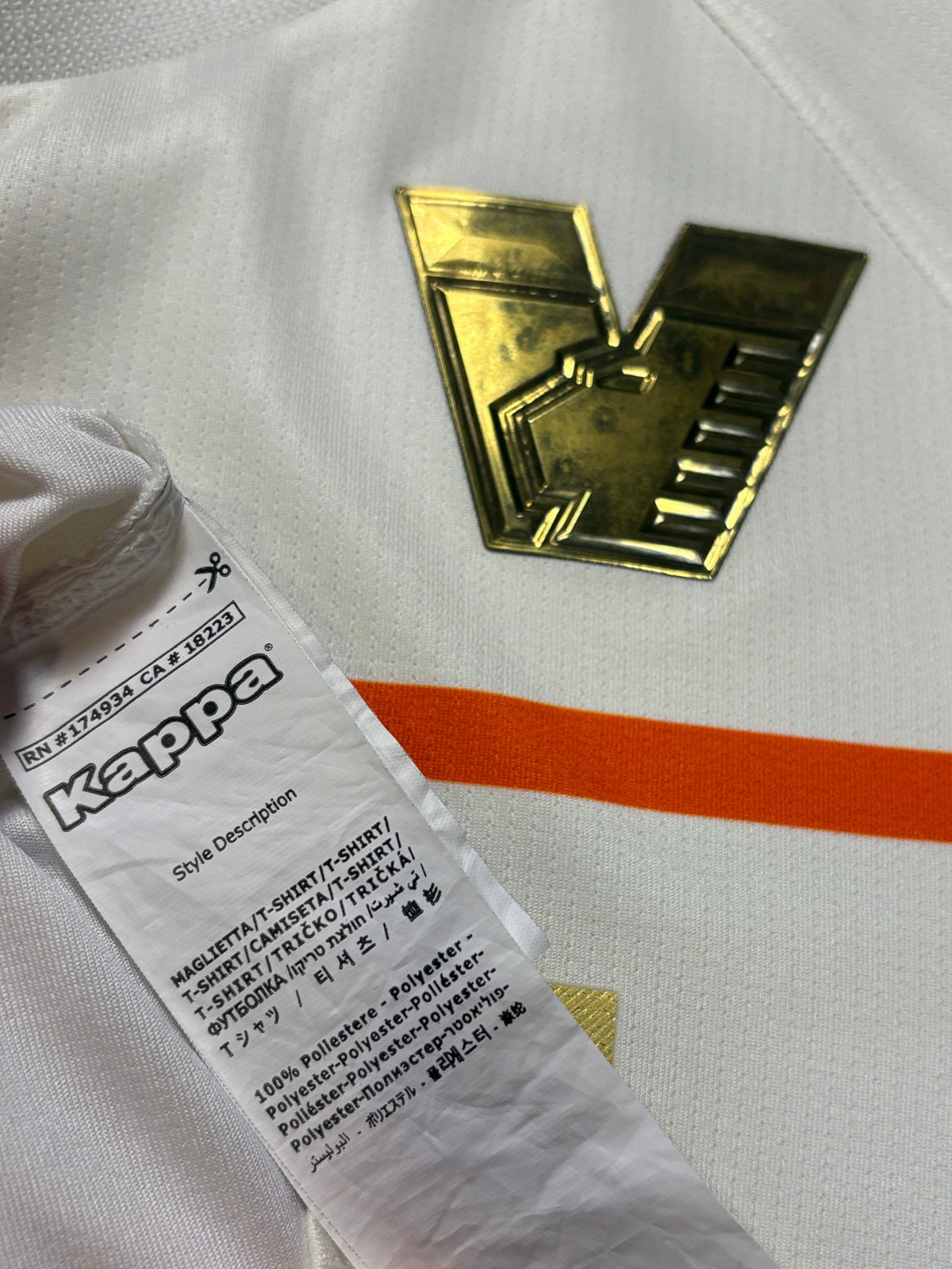 Venezia 2022/23 Away Kappa Football Shirt Medium