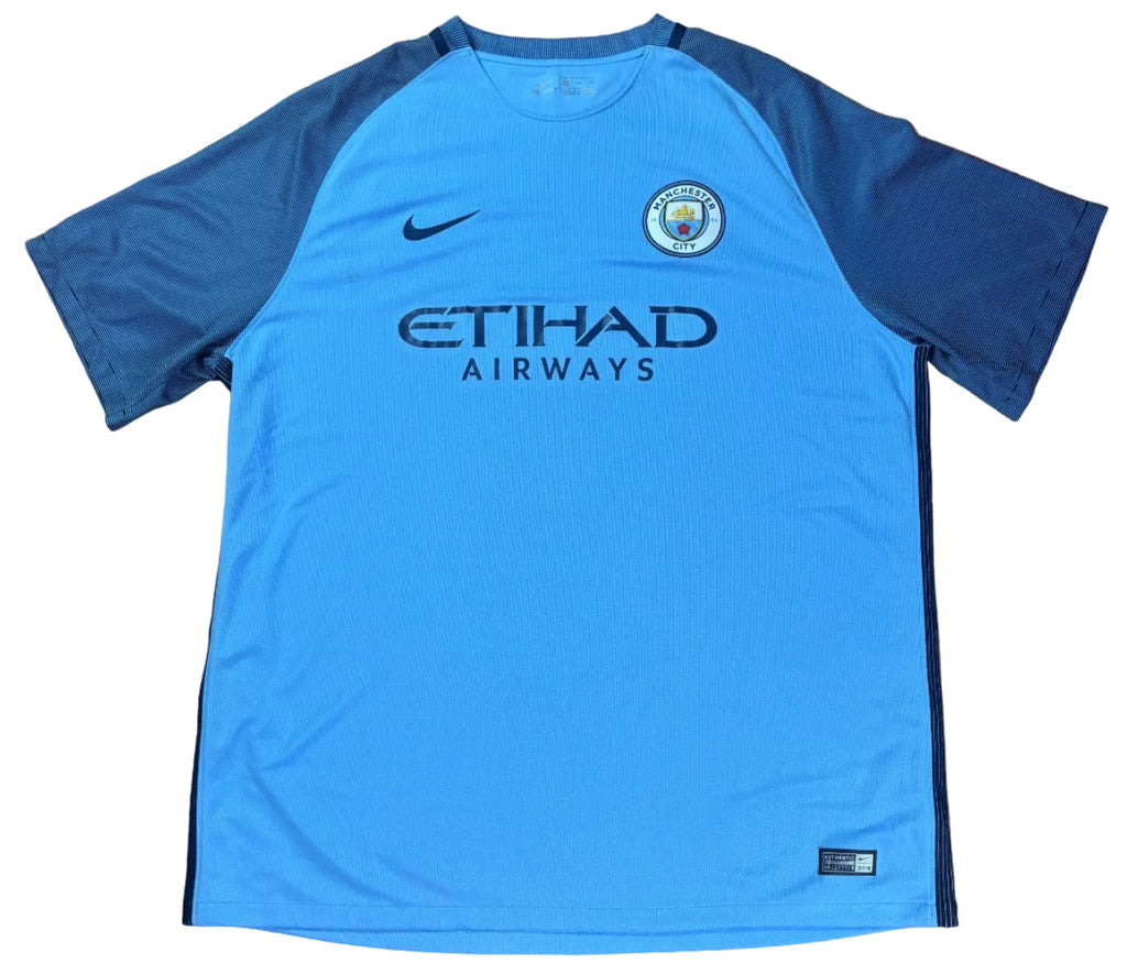 Manchester City 2016/17 Home Nike Football Shirt XXL