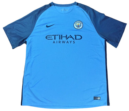 Manchester City 2016/17 Home Nike Football Shirt XXL