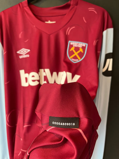 Wes Ham 2023/24 Home XXL Bowen 20
