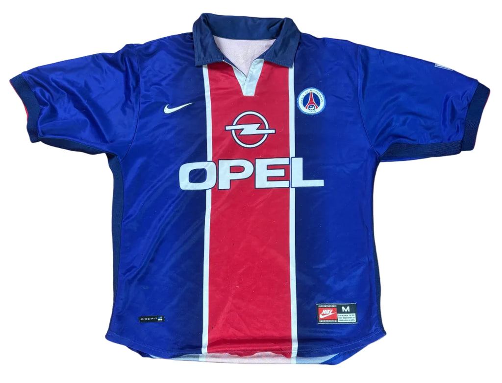 PSG 1998/99 Home Nike Football Shirt Medium