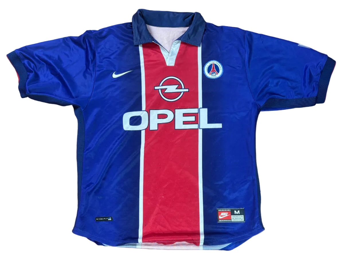 PSG 1998/99 Home Nike Football Shirt Medium