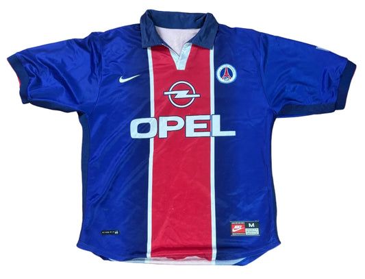 PSG 1998/99 Home Nike Football Shirt Medium