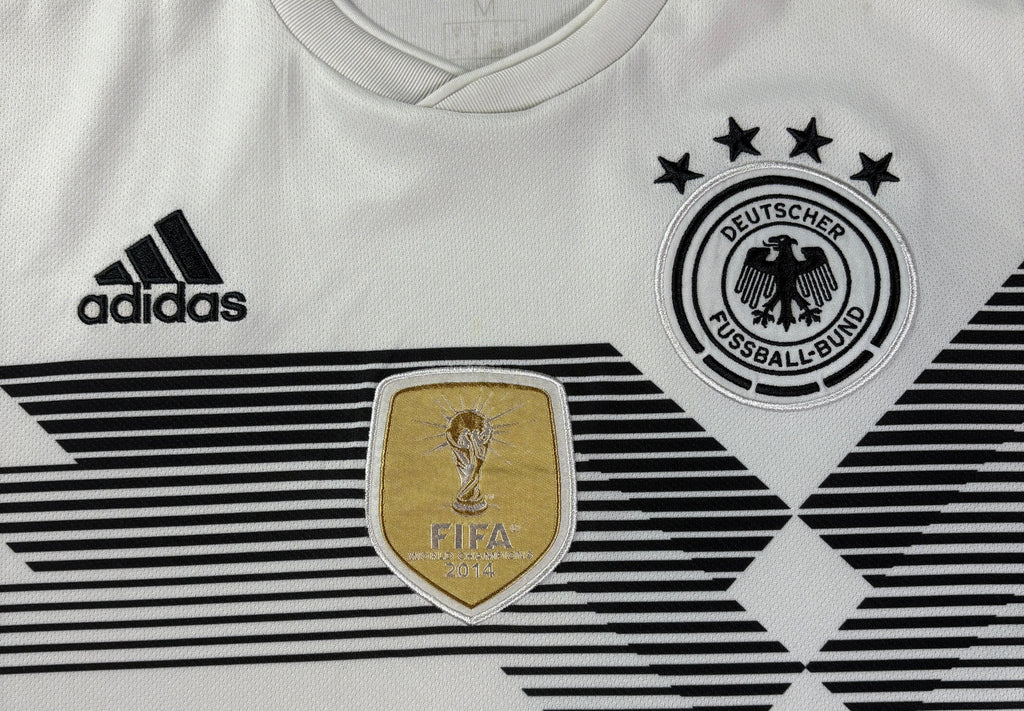 Germany 2017/18 Home Adidas Football Shirt Medium