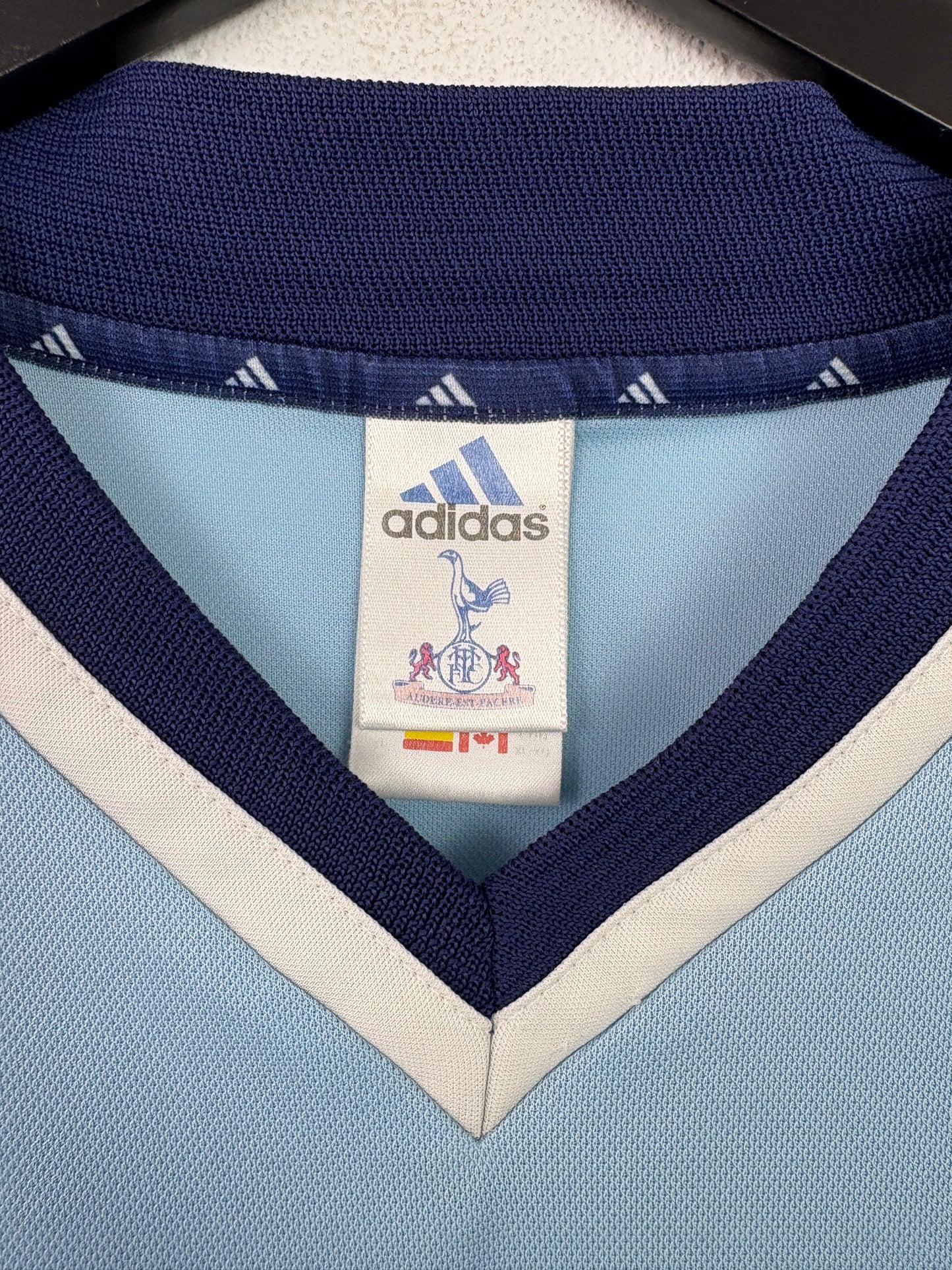 Tottenham 2001/02 Away Adidas Football Shirt Extra Large