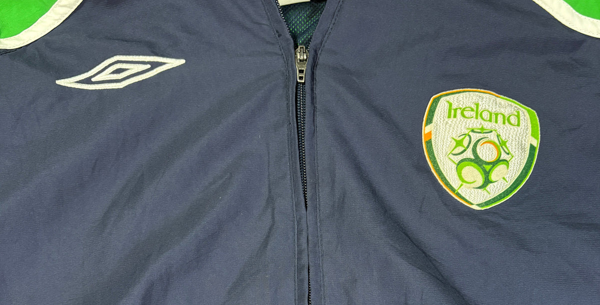 Ireland 2002/03 Tracksuit Umbro Football Jacket Large