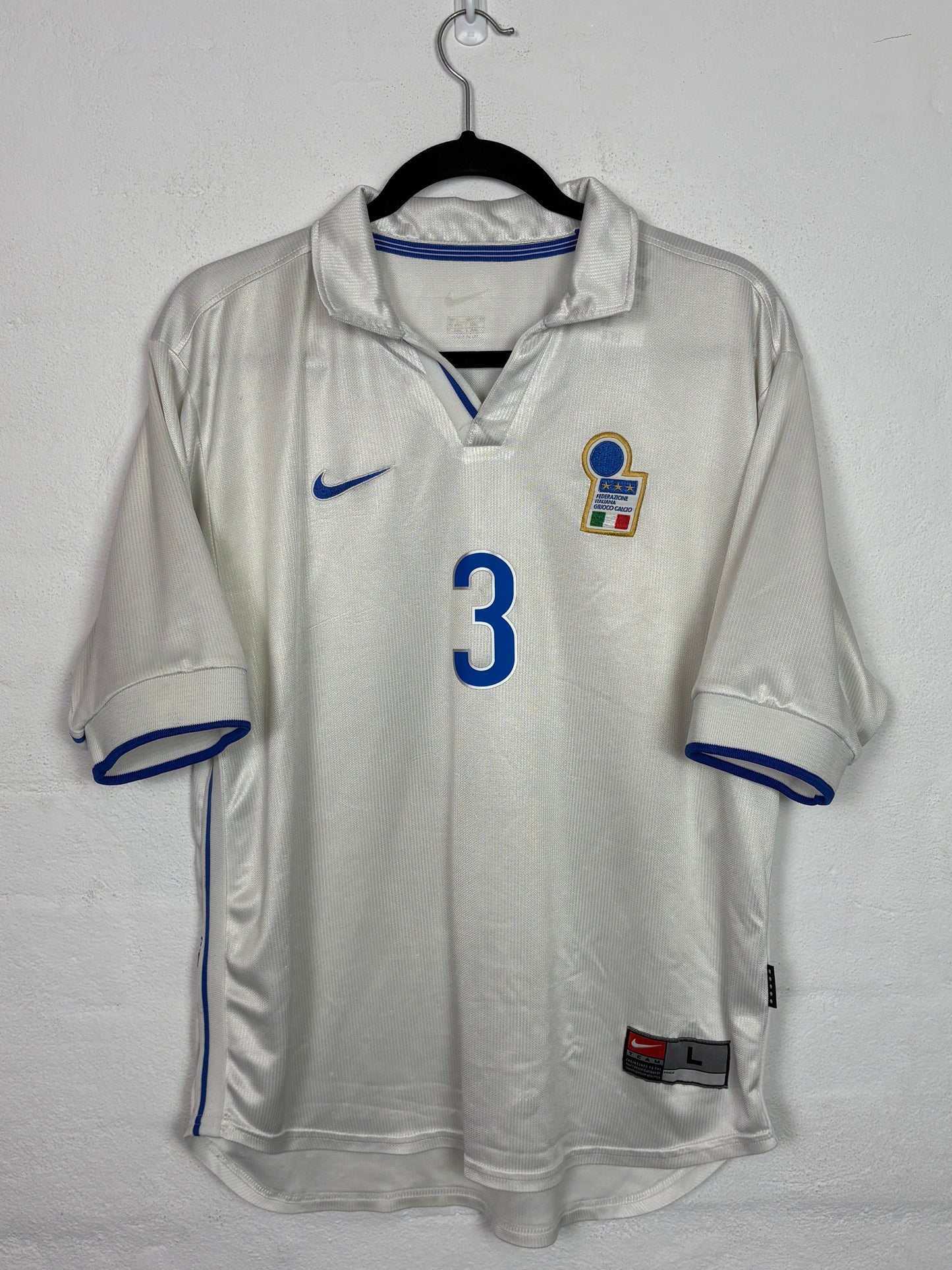 Italy 1998 Away Large Maldini 3