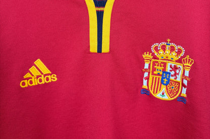 Spain 2000 Home Adidas Football Shirt Large