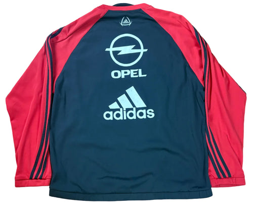 Ac Milan 2004/05 Jacket Adidas Football Jacket Large