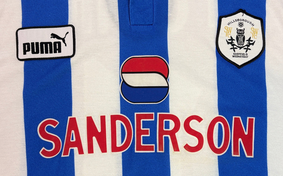 Sheffield Wednesday 1997/98 Home Puma Football Shirt Medium Di Canio 10