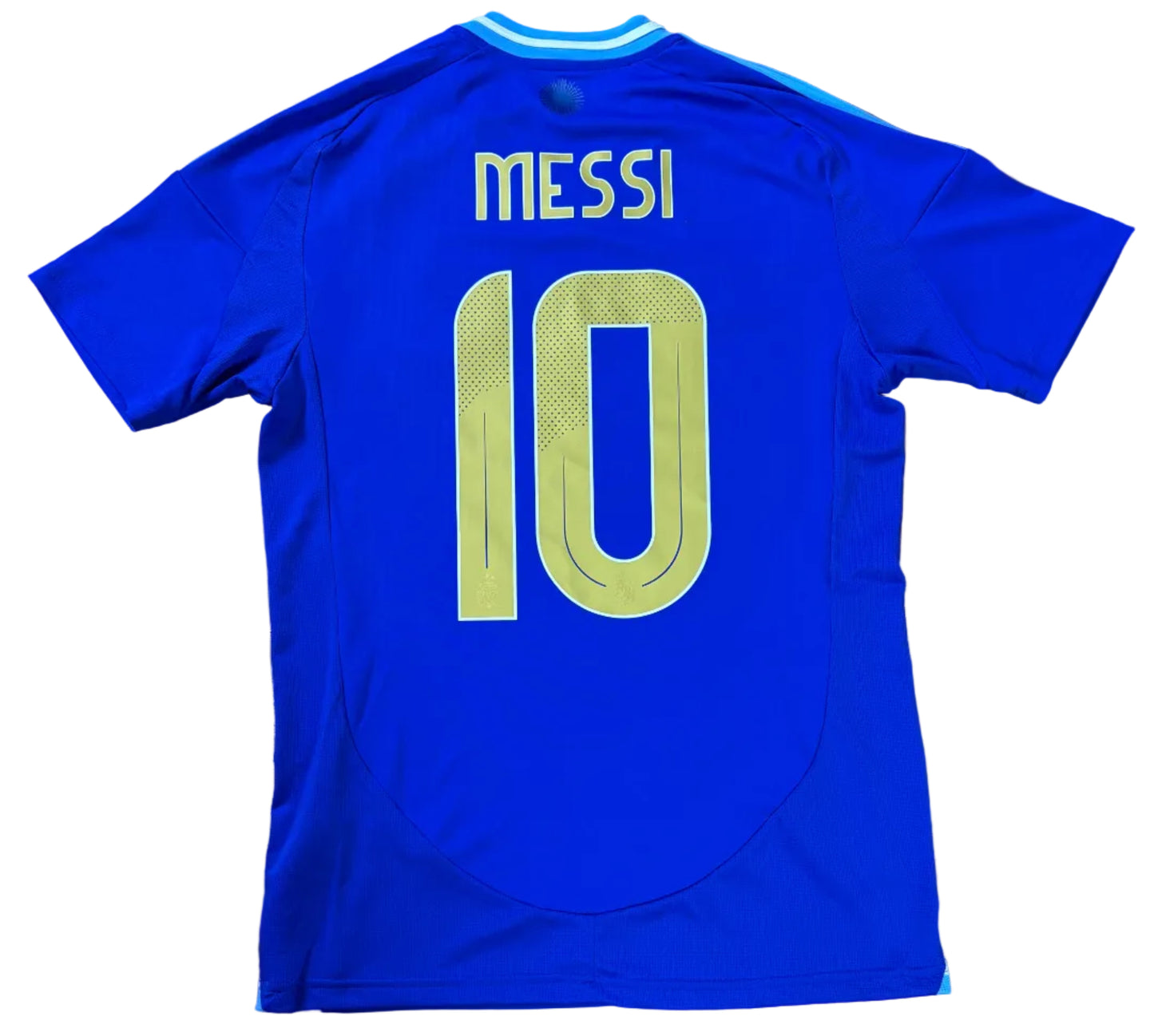Argentina 2024 Away Adidas Football Shirt Small Messi 10