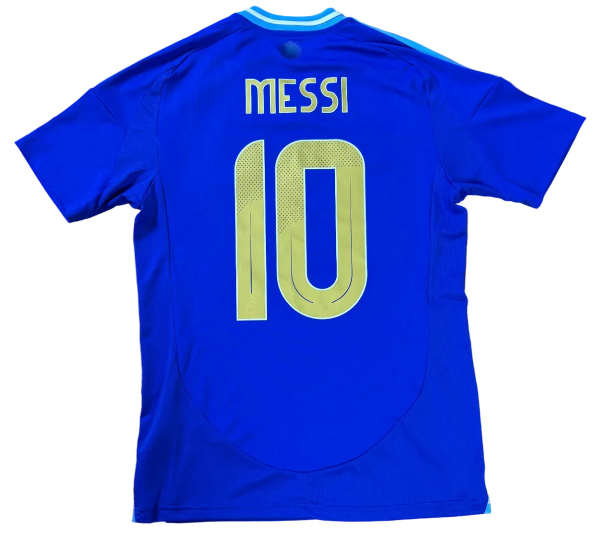 Argentina 2024 Away Adidas Football Shirt Small Messi 10